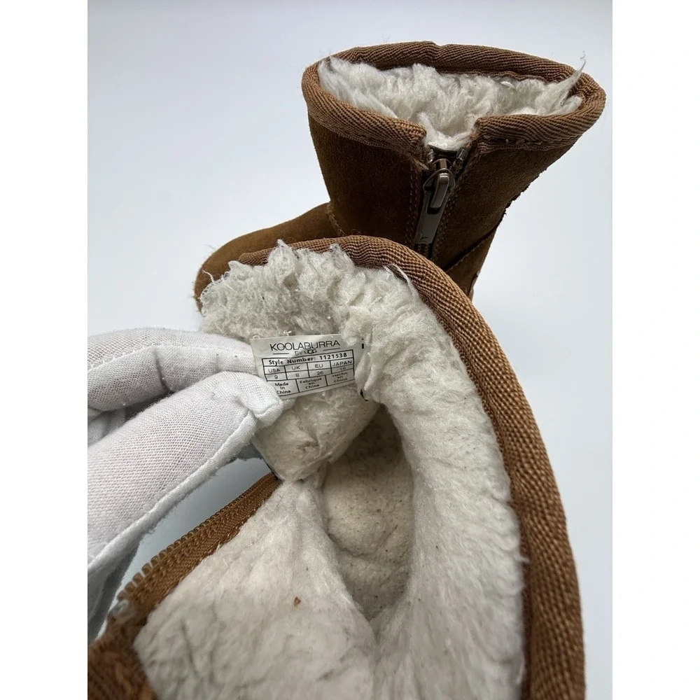 Koolaburra by UGG T Koola Mini Boot Chestnut Toddler‎ Size 8T